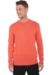Cachemire pull homme bilal corail lumineux xs