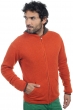 Cachemire pull homme carson marron chine paprika s