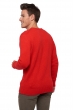 Cachemire pull homme col rond bilal rouge xl