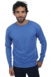 Cachemire pull homme col rond keaton bleu chine 3xl
