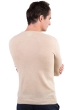 Cachemire pull homme col rond keaton natural beige 2xl
