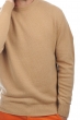 Cachemire pull homme col rond nestor 4f camel 2xl