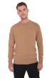 Cachemire pull homme col rond nestor 4f camel chine 3xl