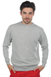 Cachemire pull homme col rond nestor 4f flanelle chine s