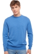 Cachemire pull homme col rond nestor bleu chine s