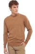 Cachemire pull homme col rond nestor camel chine 2xl