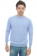 Cachemire pull homme col rond nestor ciel m