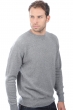 Cachemire pull homme col rond nestor gris chine 3xl