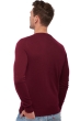 Cachemire pull homme col rond tao first burgundy s