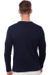 Cachemire pull homme col rond waterloo marine fonce l
