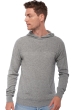 Cachemire pull homme col rond william gris chine m