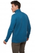 Cachemire pull homme col roule achille manor blue xs