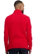 Cachemire pull homme col roule achille rouge xl