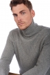 Cachemire pull homme col roule artemi gris chine m