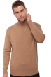 Cachemire pull homme col roule edgar 4f camel chine 2xl