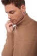 Cachemire pull homme col roule edgar 4f camel chine s