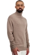 Cachemire pull homme col roule edgar 4f natural terra xl