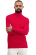 Cachemire pull homme col roule edgar 4f rouge l