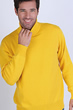 Cachemire pull homme col roule edgar 4f tournesol 2xl