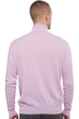 Cachemire pull homme col roule edgar lilas 4xl