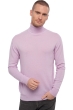 Cachemire pull homme col roule edgar lilas xl