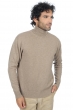 Cachemire pull homme col roule edgar premium dolma natural xs