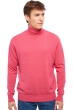 Cachemire pull homme col roule edgar rose shocking 3xl