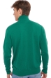 Cachemire pull homme col roule edgar vert anglais s