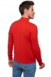 Cachemire pull homme col roule frederic rouge 2xl