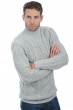 Cachemire pull homme col roule platon flanelle chine xs