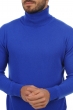 Cachemire pull homme col roule preston bleu lapis 2xl