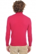 Cachemire pull homme col roule tarry first red fuschsia xl