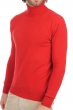 Cachemire pull homme col roule tarry first ultra red l
