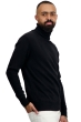 Cachemire pull homme col roule torino first noir s