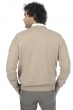 Cachemire pull homme col v hippolyte natural brown 2xl