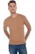 Cachemire pull homme col v maddox camel chine 2xl