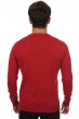 Cachemire pull homme col v maddox rouge velours 3xl
