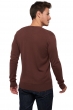 Cachemire pull homme col v tor first chocobrown m