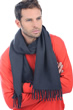 Cachemire pull homme echarpes et cheches zak200 carbon 200 x 35 cm