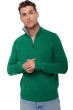 Cachemire pull homme epais olivier vert anglais flanelle chine xs