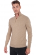 Cachemire pull homme gauvain natural brown paprika 2xl