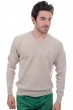 Cachemire pull homme hippolyte 4f natural beige m