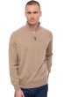 Cachemire pull homme natural vez natural brown l