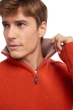 Cachemire pull homme olivier paprika toast s
