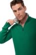 Cachemire pull homme olivier vert anglais flanelle chine m
