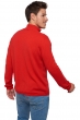 Cachemire pull homme zip capuche elton rouge xs