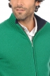 Cachemire pull homme zip capuche maxime vert anglais marine fonce 2xl