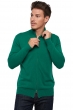Cachemire pull homme zip capuche thobias first green grass l