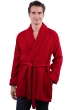 Cachemire pyjama homme mylord rouge velours t1