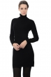 Cachemire robe manteau femme abie noir 2xl